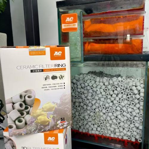 Transform Your Aquarium with AC Aqua Clean's Sintered Glass Ring: The Ultimate Filter Media for Crystal-Clear Water  